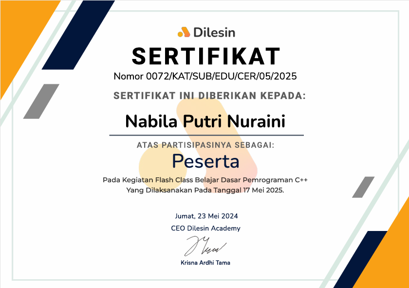 Sertifikat 5